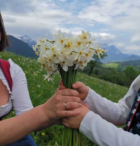 Event im MONDI Resort Grundlsee: Schaustecken der Narzissenfigur