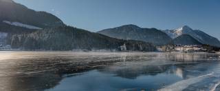 Grundlsee Österreich Winter