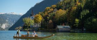 Boot fahren grundlsee Österreich