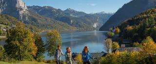 Wandern Nordic Walking am Grundlsee