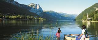 Grundlsee Boot fahren