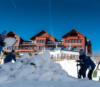 Iglu Bauen Grundlsee Österreich