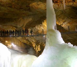 Eishöhle Führung 